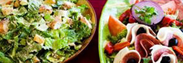 Salads selection